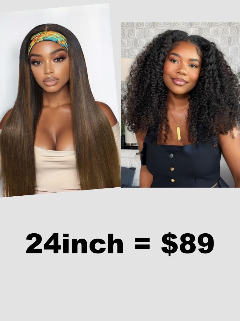 24" Wig Only $99 | Limited Stock