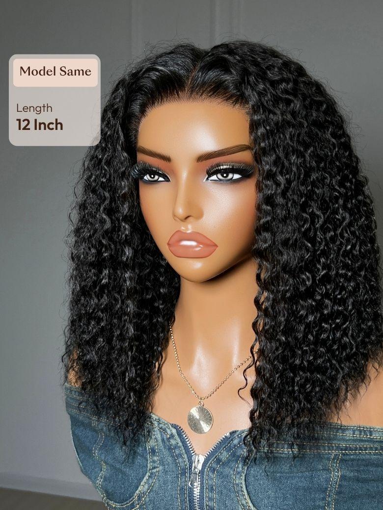 UNice 7x5 Bye-Bye Knots™ & 13x4 Pre-Everything™ Lace Frontal Purple Black Cherry Layered Straight & Loose Wave With Invisi Drawstring Wig