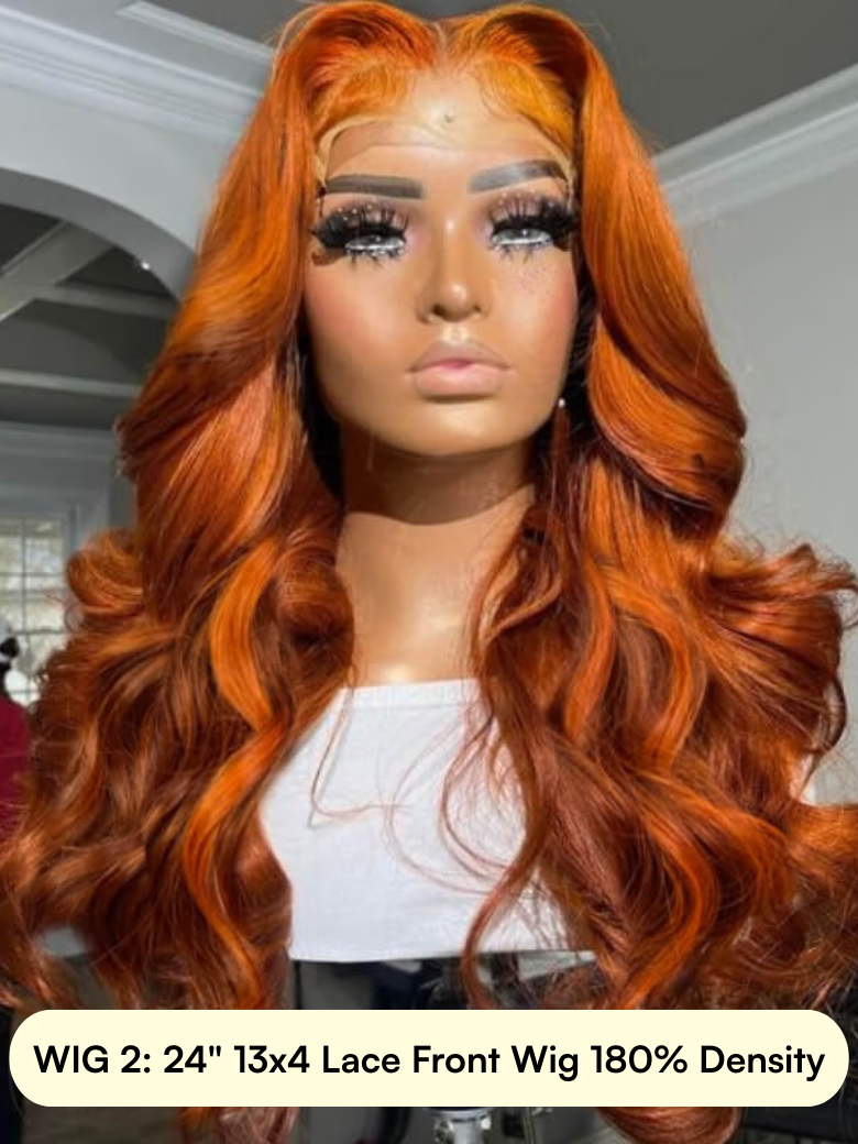 [ALL 24''] UNice 13x4 Loose Wave & Body Wave Wig, 13x6 Natural Straight Wig, Highlight Curly Wave Pre-Everything Wig