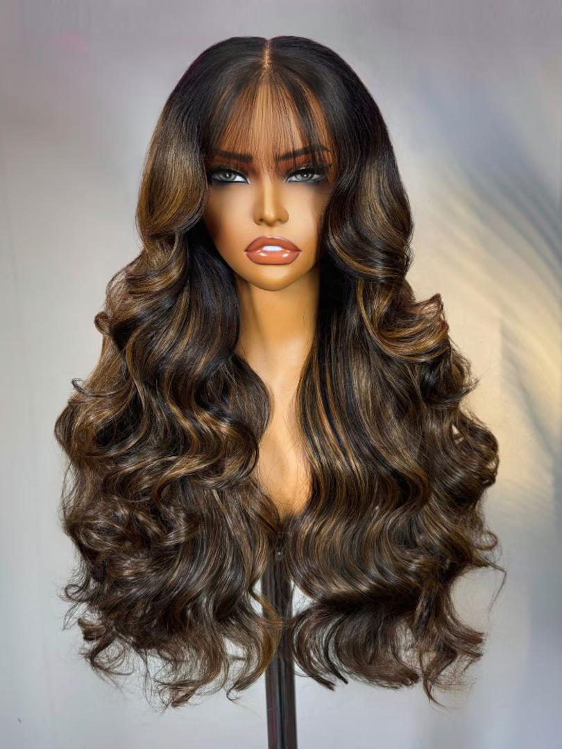 UNice 7x5 Bye Bye Knots™ & 13x4 Pre-Everything Wig  Glueless Lace Balayage Highlight Body Wave Wig No Burden
