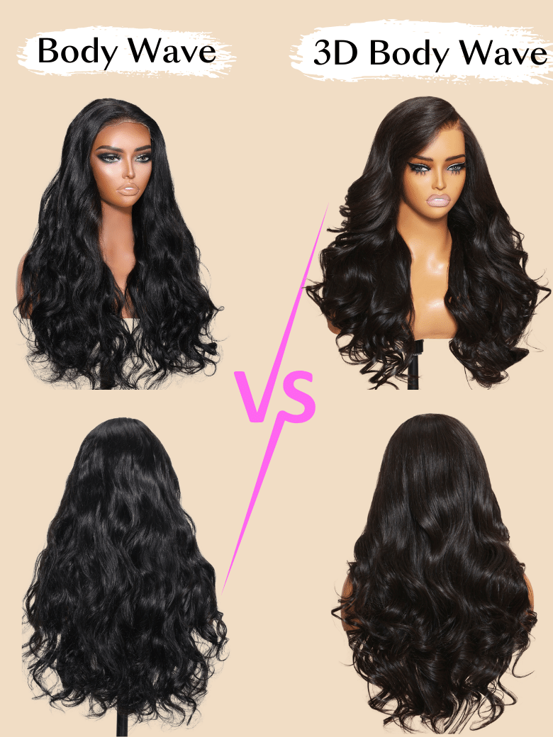 UNice 13x4 Pre-Cut Lace Front Super Secure 3D Body Wave Wig Real Ear To Ear Pre-Cut & Pre-Pluck & Pre-Bleached Pre-Everything Wig