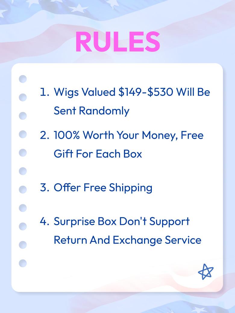 UNICE $59 Surprise Box Win 24 Inch Bye-Bye knots Wig Value $159-$219
