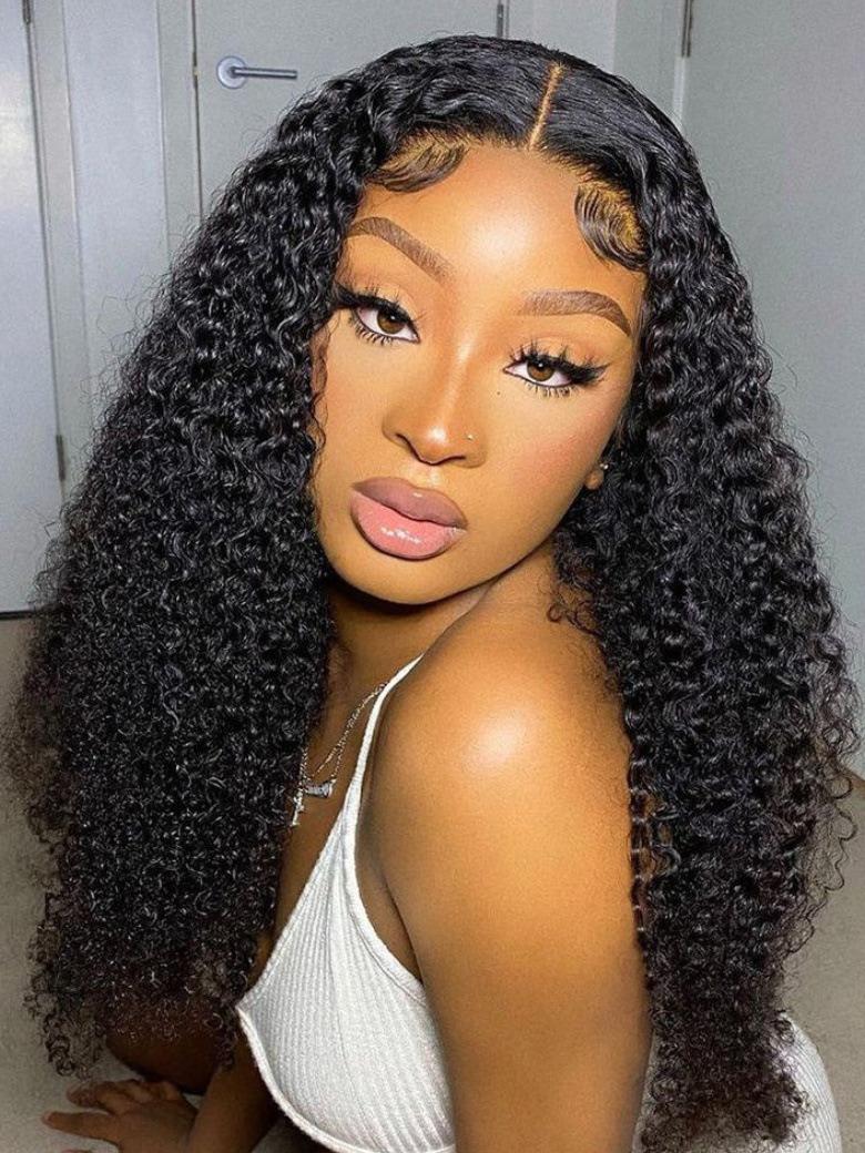 UNice Bye-Bye Knots 7x5 Lace Soft Kinky Curly Wig With Invisi Drawstring