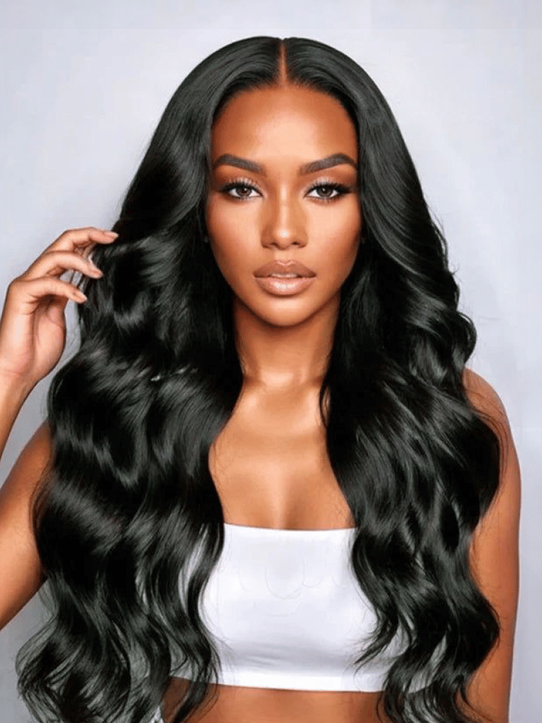 UNice Bye-Bye Knots 7x5 Lace Deep Ash Green Loose Wave Wig
