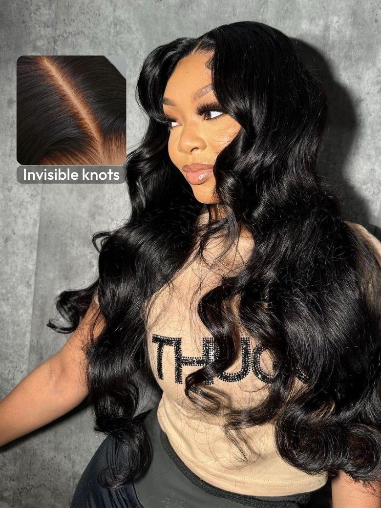UNice 13x4 Pre-Everything™ Wig With Loose Wave Face-Framing Layers And Side-Swept Bangs With Drawstring