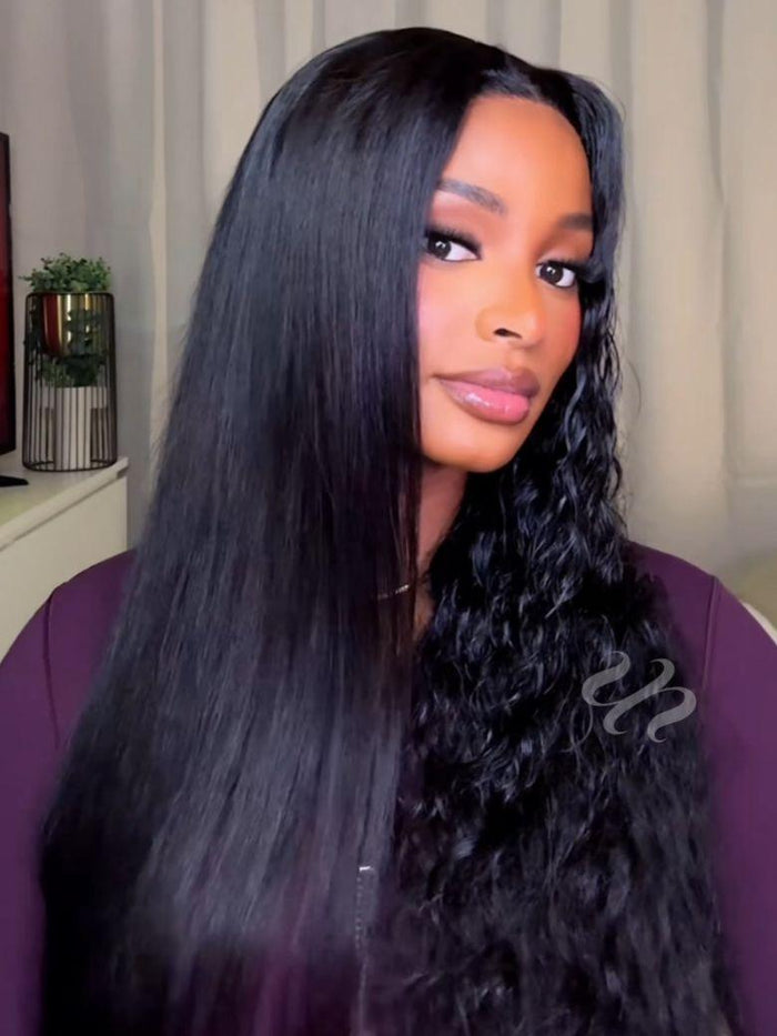 [ Ameera Same ] UNice 13x4 Bye Bye Slip™  Beach-Ready 2-in-1 Straight to Water Wave  Glueless 100% Human Hair Wig