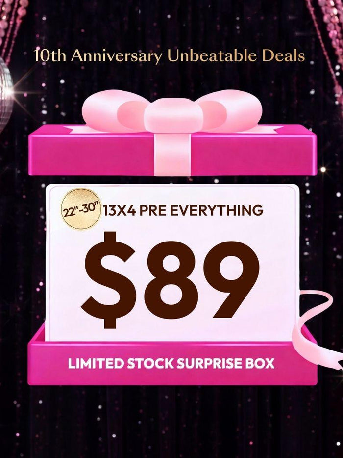 UNICE $89 Surprise Box Randomly Get 22''-30'' 13x4 Pre Everything Wigs Value $329-$499