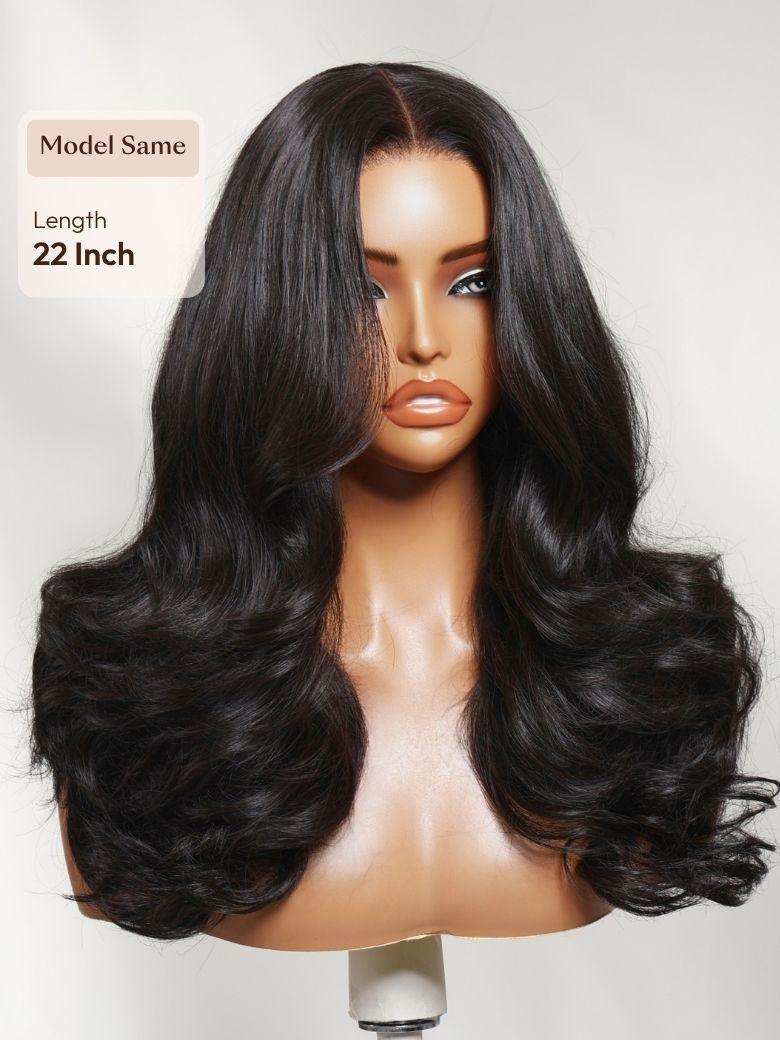 UNice 7x5 Bye Bye Slip™ Lace Natural Black Afro Kinky Curly with Finger Coil Ends